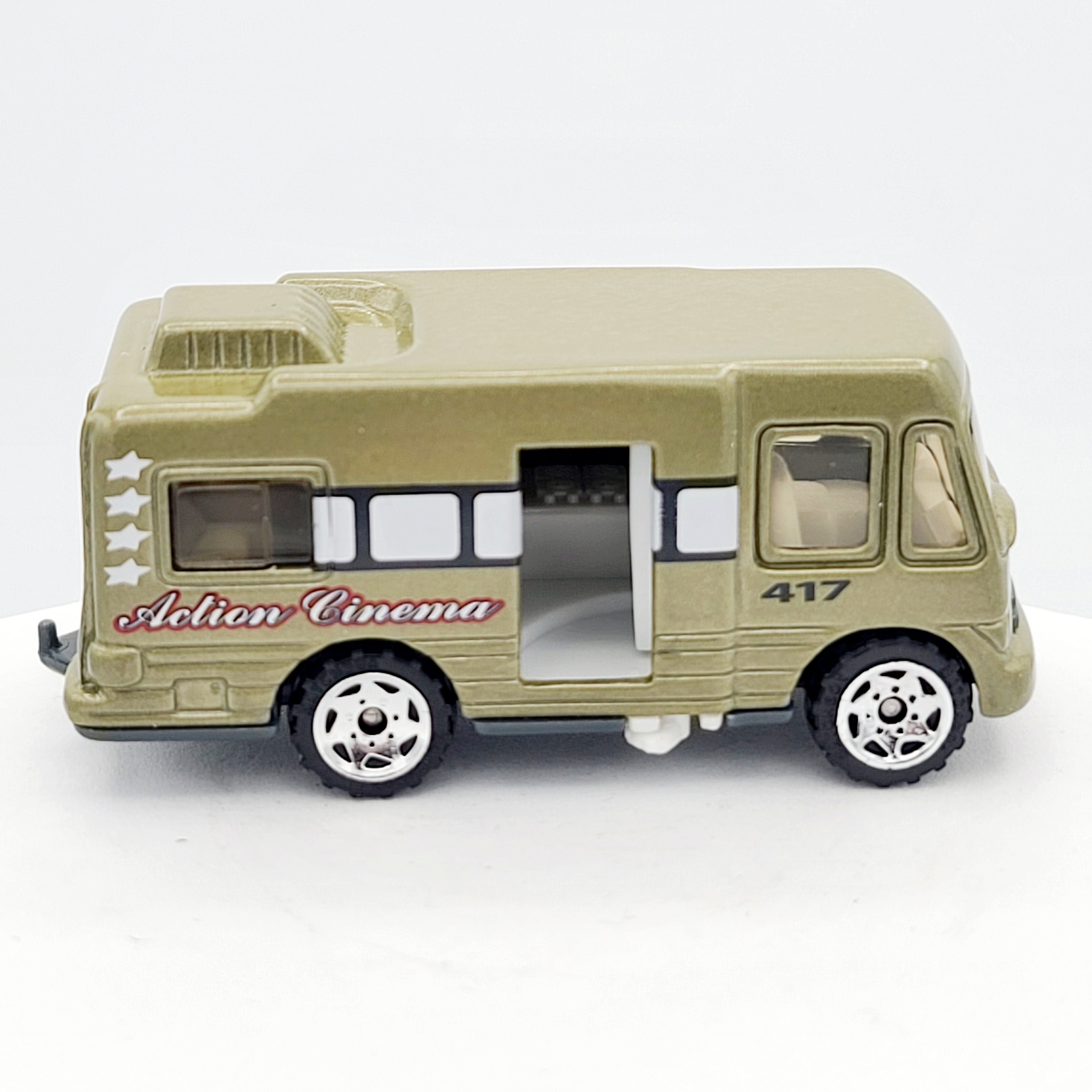 Matchbox Truck Camper RV "Action Cinema" (2005 MBX Hitch & Haul Set Exclusive)